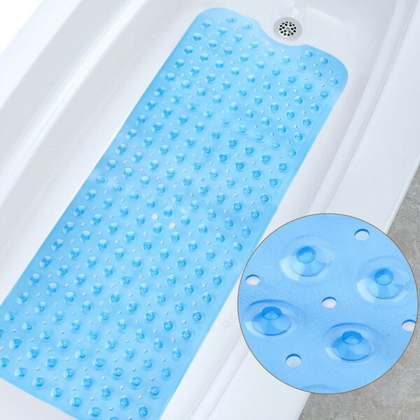 Showery® Non Slip Shower Mat, Blue