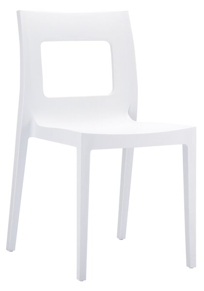 Nucca Dining Kitchen Side Chair - White