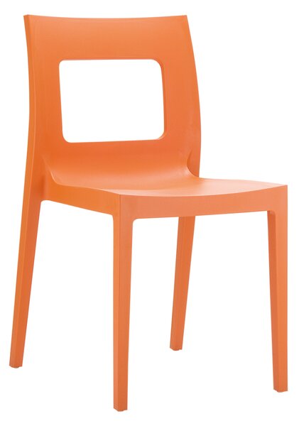 Nucca Dining Kitchen Side Chair - Orange
