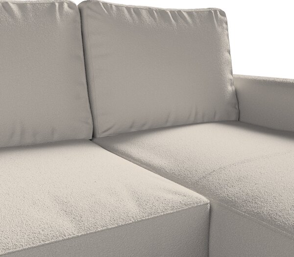 Backabro sofa bed with chaise longue cover
