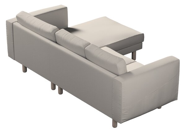 Norsborg 3-seat sofa with chaise longue cover