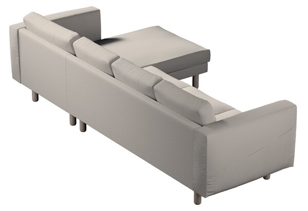 Norsborg 4-seat sofa with chaise longue cover