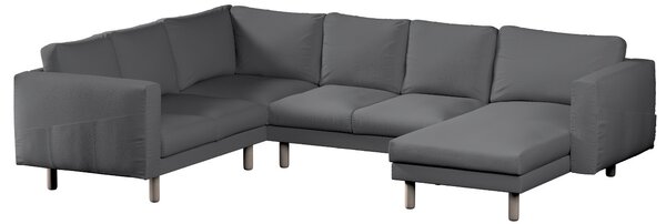 Norsborg 5-seat corner sofa with chaise longue cover