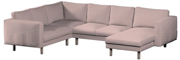 Norsborg 5-seat corner sofa with chaise longue cover