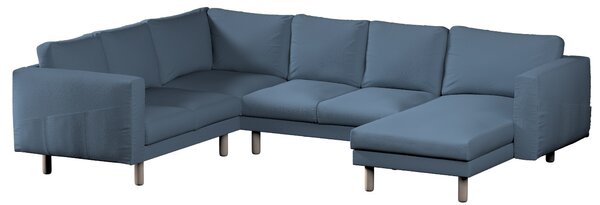 Norsborg 5-seat corner sofa with chaise longue cover