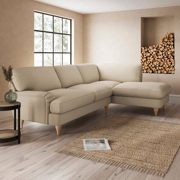 Darwin Corner Chaise Sofa Cosy Marl Camel