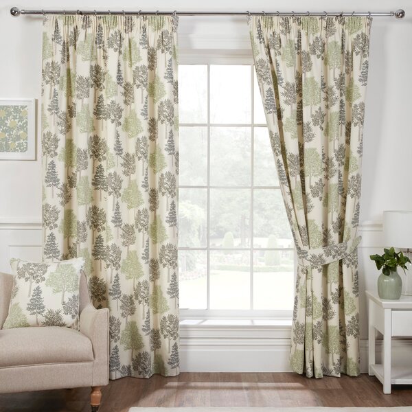 Coppice Ready Made Curtains Apple