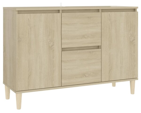 Sideboard Sonoma Oak 101x35x70 cm Engineered Wood