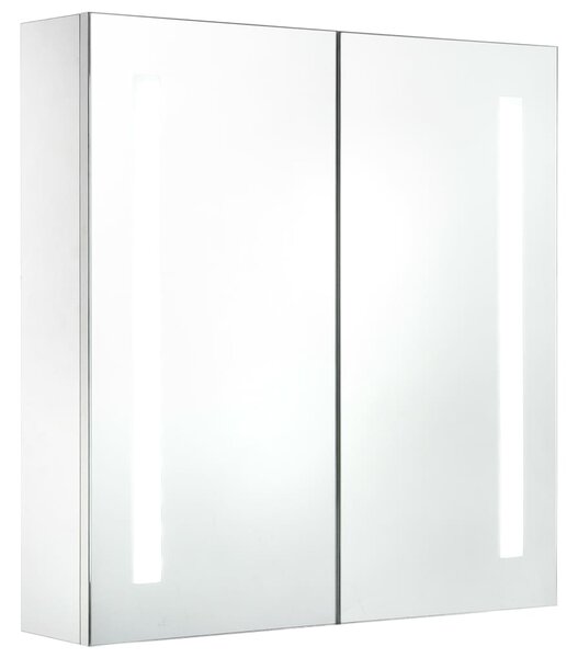 LED Bathroom Mirror Cabinet 60x14x62 cm