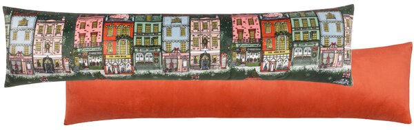 Furn. Christmas Spirit Draught Excluder Blue