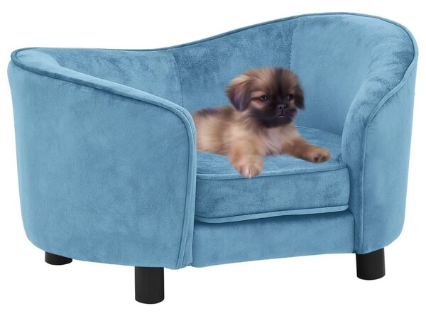 Dog Sofa Turquoise 69x49x40 cm Plush