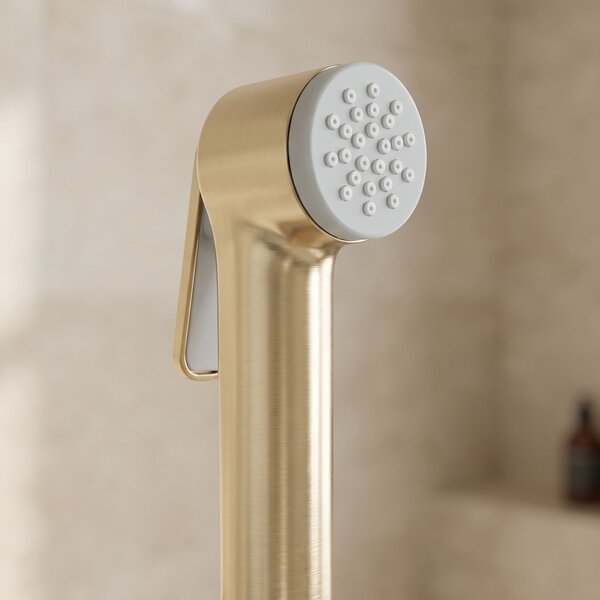 Bidet faucet Rea Argus Brush Gold