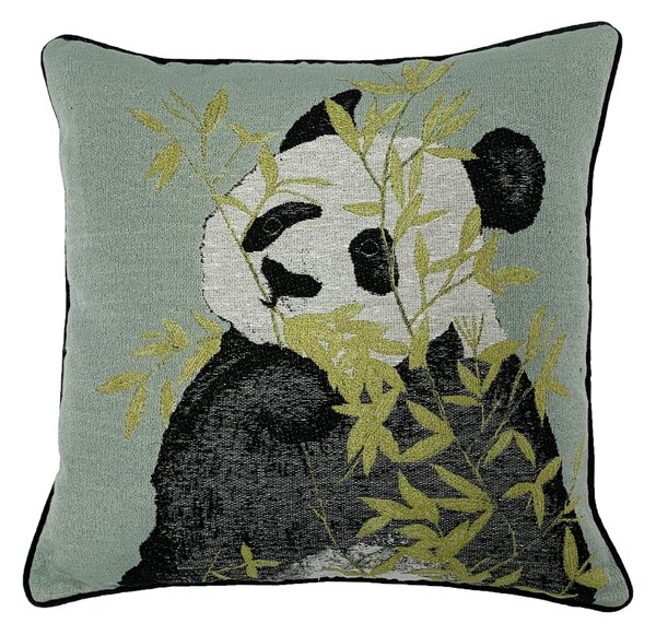 Furn. Pandas Green Cushion Green