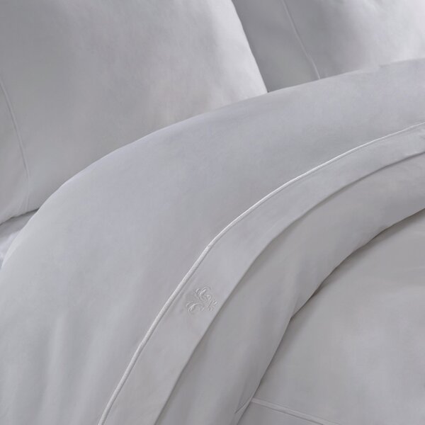 Dorma Egyptian Cotton 1000 Thread Count Flat Sheet Silver