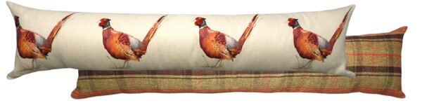 Hunter Pheasant Draught Excluder Brown