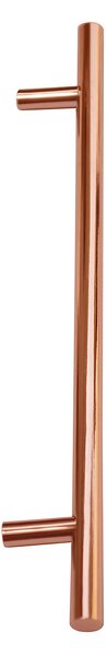 Lynton Zinc T-Bar Copper Cabinet Handle - 160mm