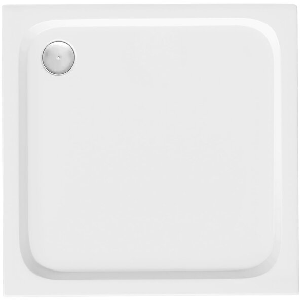 Shower tray Rea Belmond White 80x80 Chrome
