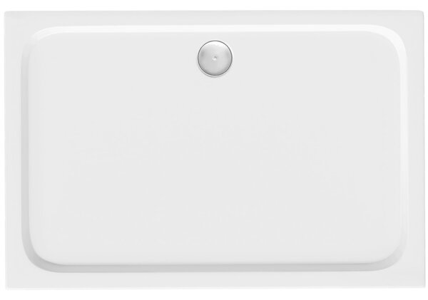 Shower tray Rea Belmond White 80x100 Chrome