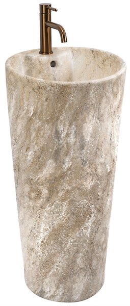 Freestanding ceramic basin Blanka Savana Matt