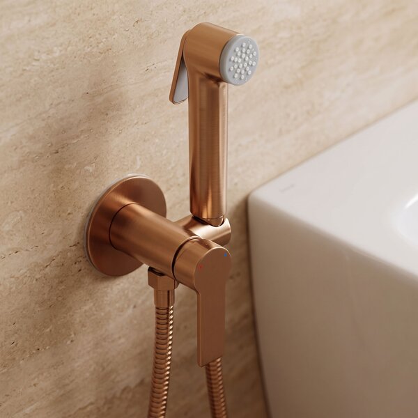 Bidet faucet Rea Argus Brush Copper