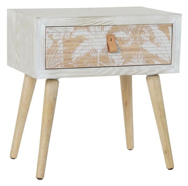 Nightstand DKD Home Decor Wood Bamboo (48 x 35 x 51 cm)