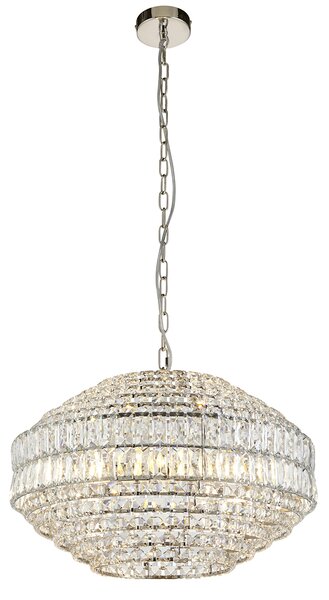 Beyla Pendant in Bright Nickel