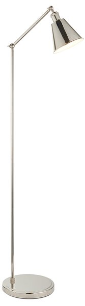 Cono Floor Light in Bright Nickel