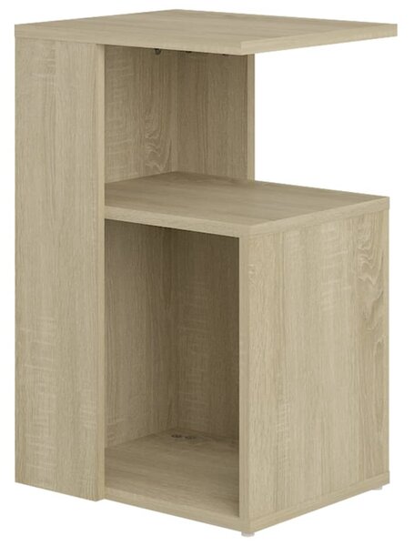 Side Table Sonoma Oak 36x30x56 cm Engineered Wood