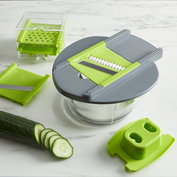 Handy Kitchen Mandoline Chopper Green