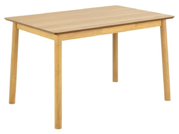 Belgrade Wooden Rectangular Dining Table In Matt Oak