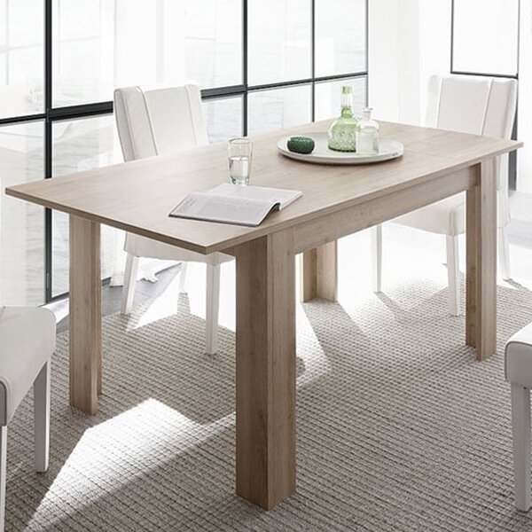 Ferndale Wooden Extending Dining Table In Cadiz Oak