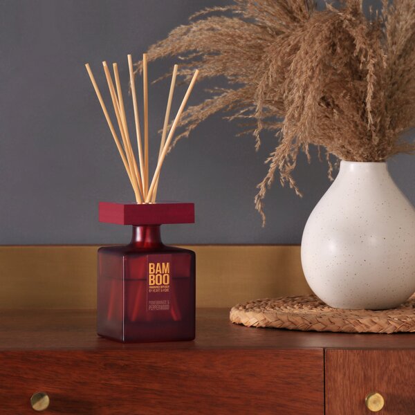 Bamboo Pomegranate & Pepperwood Diffuser Red