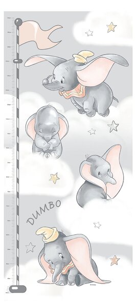 Dumbo Height Chart Wall Sticker