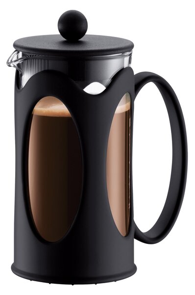 Bodum Kenya Black 3 Cup Coffee Maker Caffettiera Black