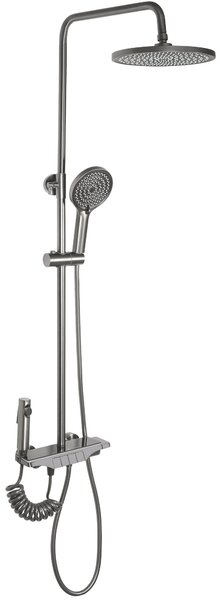 Shower set REA Savio Led Titanium