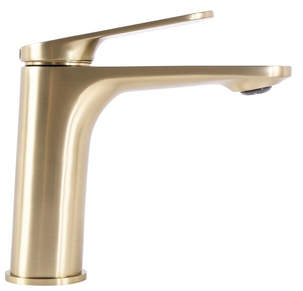 Bathroom faucet Rea Marco Brush Gold low