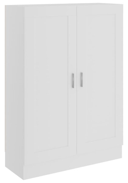 Book Cabinet White 82.5x30.5x115 cm Engineered Wood