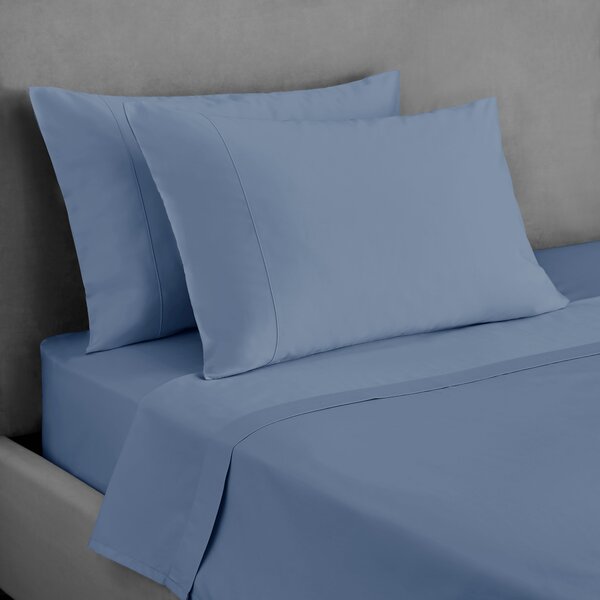 Dorma Smooth & Soft 300 Thread Count Cotton Sateen Flat Sheet