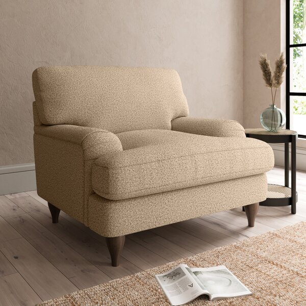 Darwin Cosy Marl Armchair Brown