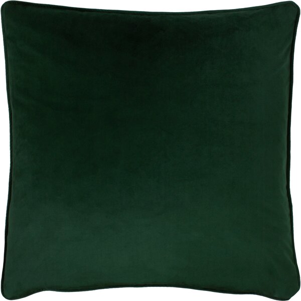 Opulence Soft Velvet Cushion Bottle Green