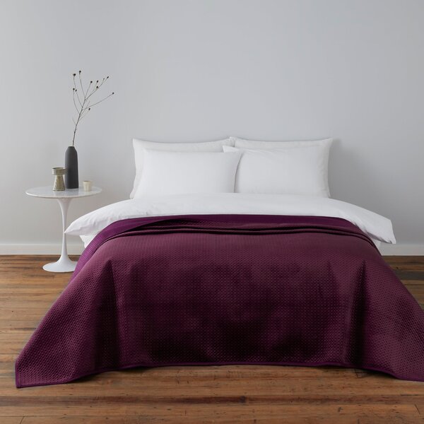 Violet Plum Bedspread Plum