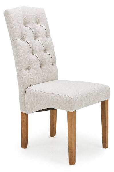 Darcy Set of 2 Dining Chairs Natural Brown