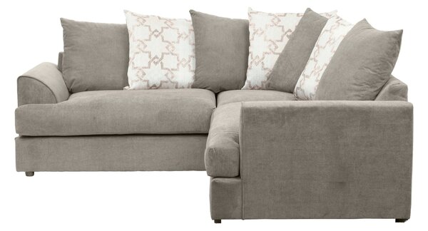 Washington Fabric Corner Sofa Grey