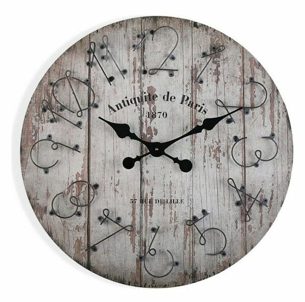 Wall Clock Versa 21110101 Wood