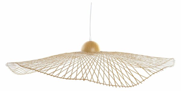 Ceiling Light DKD Home Decor Bamboo Sunhat (88 x 88 x 17 cm)