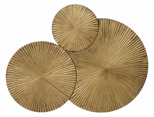 Wall Decoration DKD Home Decor Circles MDF Wood (107 x 2 x 81 cm)