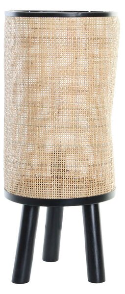 Desk lamp DKD Home Decor Natural Black 220 V 50 W (25 x 25 x 59 cm)