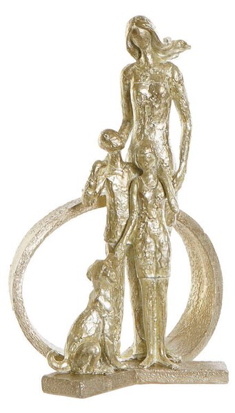 Decorative Figure DKD Home Decor Golden Resin Modern Family (26 x 14,5 x 39 cm)