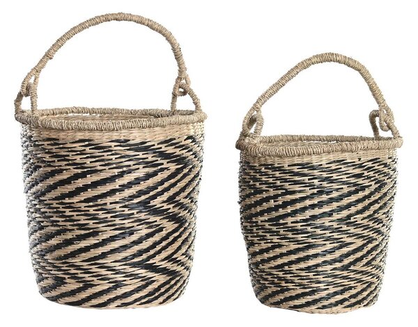 Basket set DKD Home Decor Colonial (35 x 35 x 36 cm)