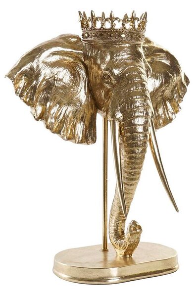 Decorative Figure DKD Home Decor Golden Elephant Colonial 49 x 26,5 x 57 cm